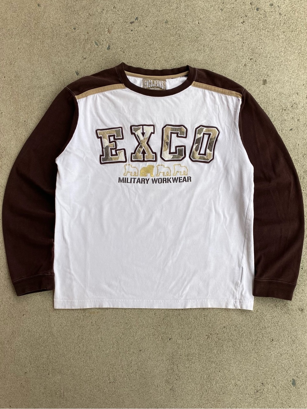 Y2k Exco Elite Embroidered Sweatshirt